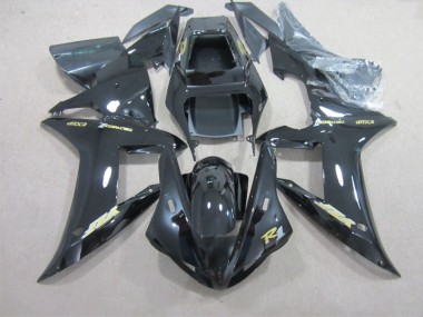 Carenagem Yamaha R1 2002-2003 - Preto & Ouro Decalque