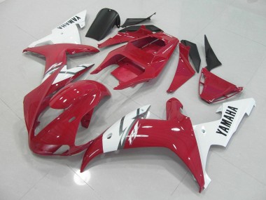 Carenagem Yamaha R1 2002-2003 - Vermelho Branco