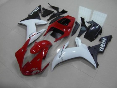 Carenagem Yamaha R1 2002-2003 - Vermelho Branco Preto