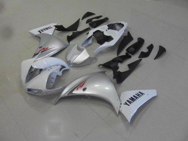 Carenagem Yamaha R1 2009-2011 - Branco Prata