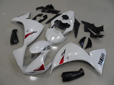 Carenagem Yamaha R1 2009-2011 - Branco Preto