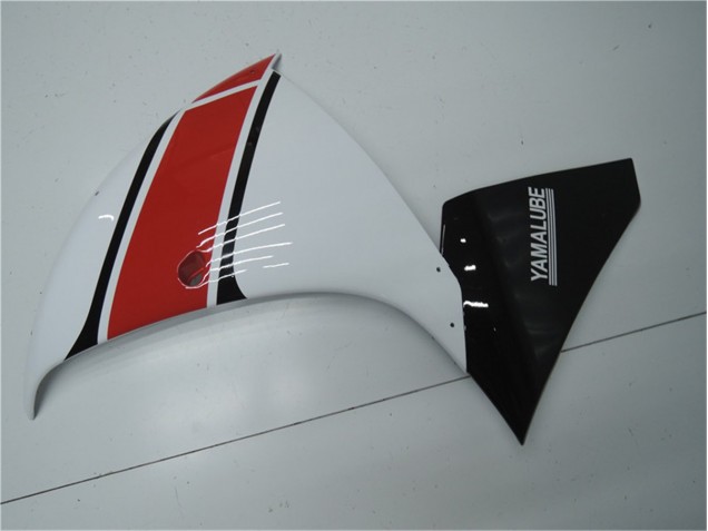 Carenagem Yamaha R1 2012-2014 - Branco Vermelho Preto