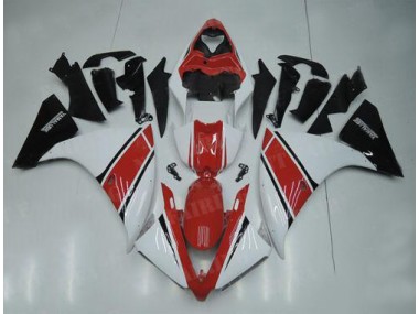 Carenagem Yamaha R1 2012-2014 - Branco Vermelho Preto