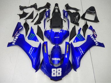 Carenagem Yamaha R1 2015-2019 - Azul Monster 88