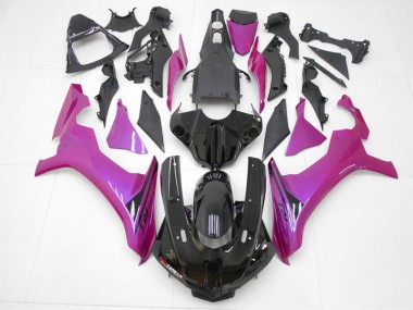 Carenagem Yamaha R1 2015-2019 - Preto Roxo Vermelho