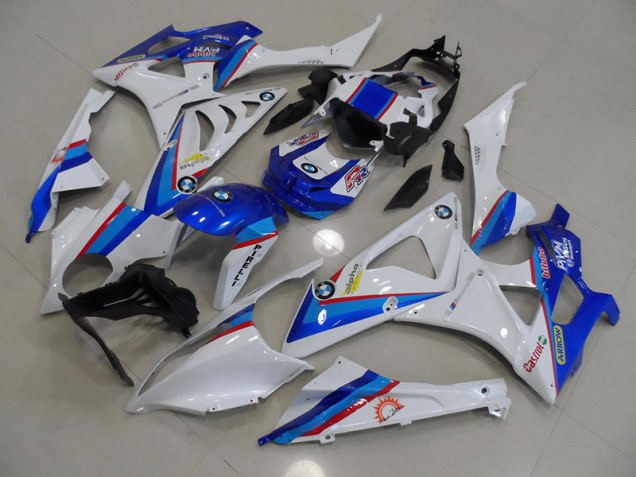 Carroçaria BMW S1000RR 2009-2014 - Azul Branco