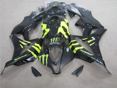 Carroçaria Honda CBR 1000RR 2004-2005 - Preto Verde Monster