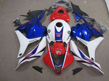 Carroçaria Honda CBR 600RR 2009-2012 - Vermelho Branco Azul HRC