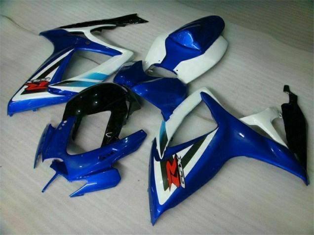 Carroçaria Suzuki GSXR 600 / 750 K6 2006-2007 - Azul Branco