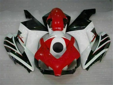 Injeção Kit Carenagem Honda CBR 1000RR 2004-2005 - Vermelho Branco