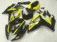 Injeção Kits Carenagem Suzuki GSXR 600 / 750 K6 2006-2007 - Preto