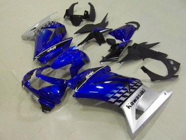 Kit Carenagem Kawasaki ZX 250R 2008-2012 - Azul