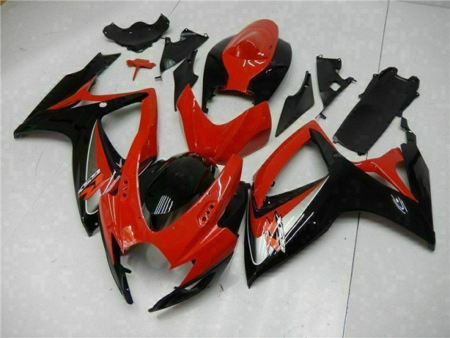 Kit Carenagem Suzuki GSXR 600 / 750 K6 2006-2007 - Vermelho