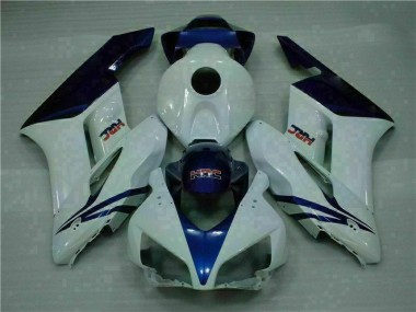 Kits Carenagem Honda CBR 1000RR 2004-2005 - Branco Azul