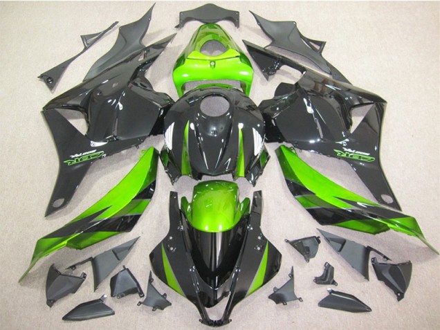 Kits Carenagem Honda CBR 600RR 2009-2012 - Preto Verde