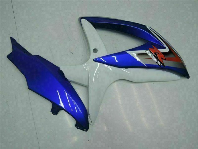 Kits Carenagem Suzuki GSXR 600 / 750 K8 2008-2010 - Azul Branco