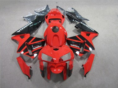 Kits Completo Carenagem Honda CBR 600RR 2005-2006 - Vermelho Preto