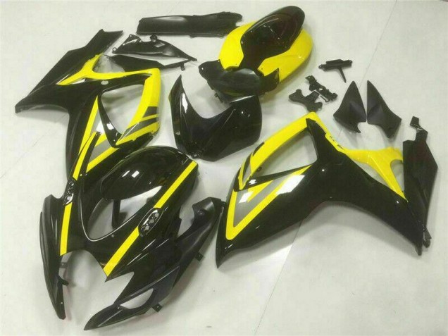 Kits Completo Carenagem Suzuki GSXR 600 / 750 K6 2006-2007 - Preto