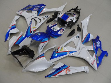 Plástico BMW S1000RR 2009-2014 - Azul Branco