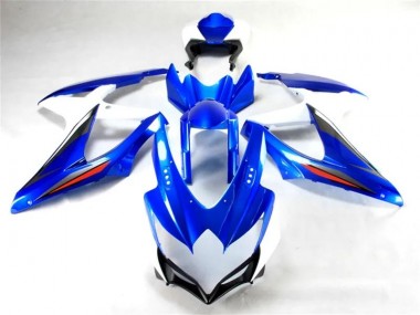 Plástico Suzuki GSXR 600 / 750 K11 2011-2021 - Azul Branco