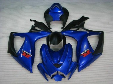 Plásticos Suzuki GSXR 600 / 750 K6 2006-2007 - Azul